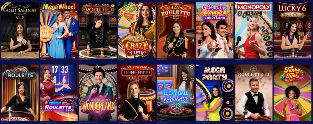 Frumzi Casino Live-Dealer-Spiele